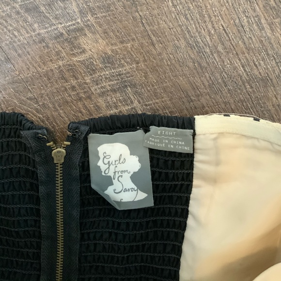 👌ANTHROPOLOGIE Girls from Savoy Strapless Dress - Picture 4 of 4